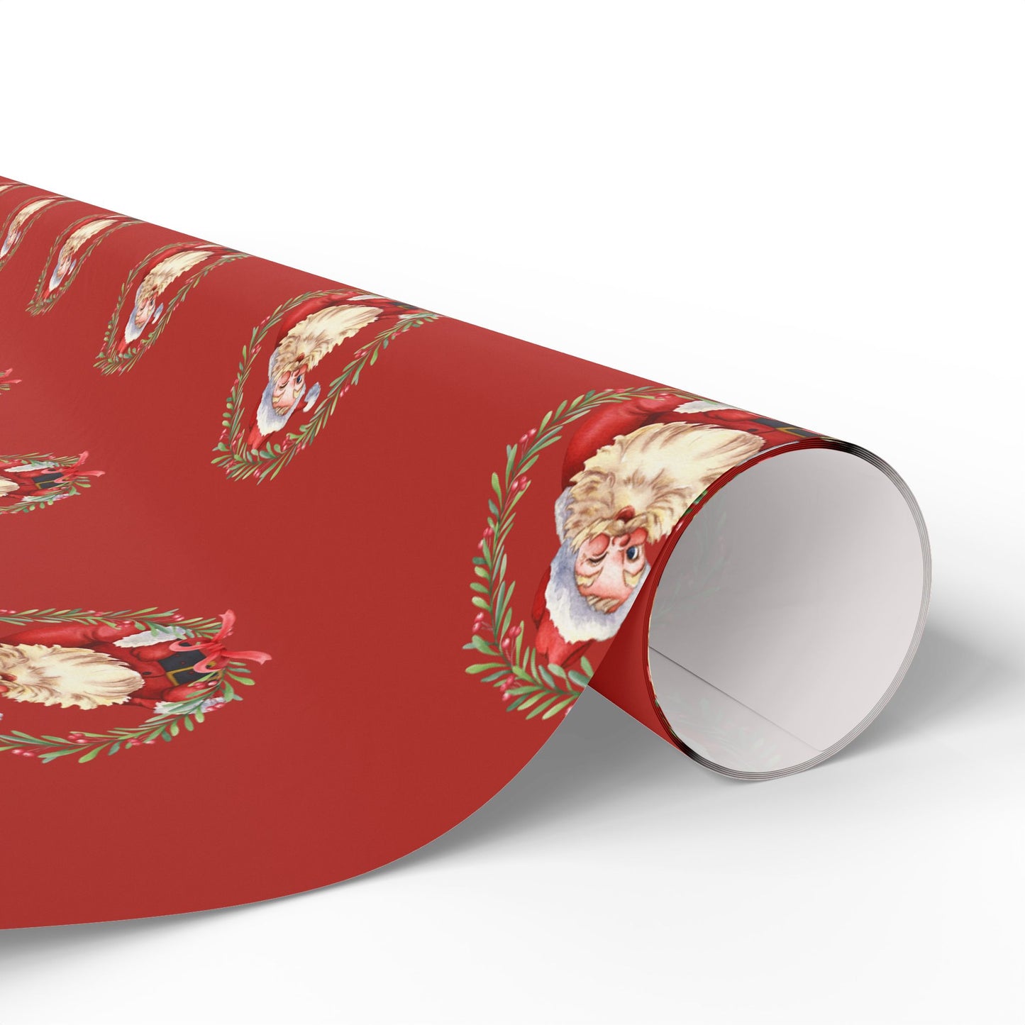 🎅 Vintage Santa Wrapping Paper | Classic Red Christmas Gift Wrap