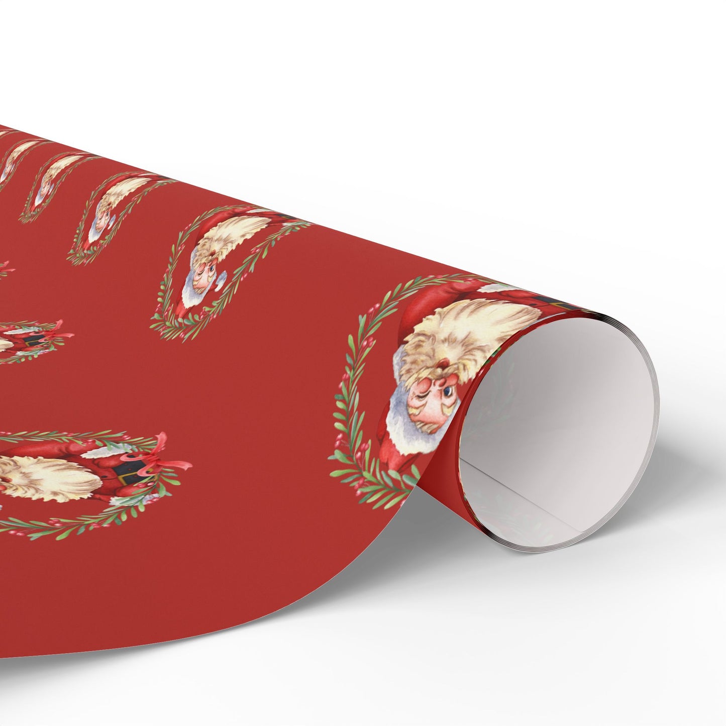 🎅 Vintage Santa Wrapping Paper | Classic Red Christmas Gift Wrap