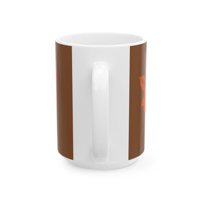 Autumn Pumpkin Spice Mug | Cozy Ceramic Coffee Cup for Fall, Hot Drink Lover, Halloween Decor, Gift Idea